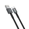 BWOO kábel X211C USB - USB-C adat és töltőkábel, 1,0m 2,4A fekete