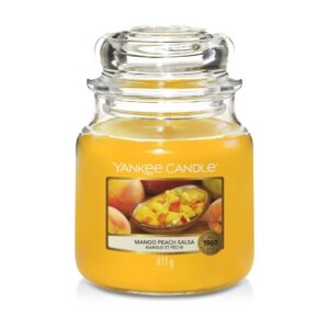 Yankee Candle 15777  gyertya Mango Peach Salsa Classic Közepes gyertya 411 g