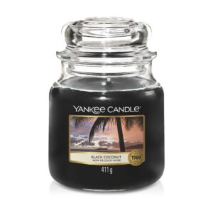 Yankee Candle 22662Black Coconut Classic közepes gyertya 411 g