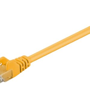 Goobay 95556 Szerelt UTP kábel 1,5 m fehér sárga