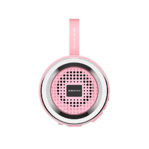 BOROFONE BR2 Aurora 5.0 Bluetooth hangszóró, TF kártya, USB flash drive, FM rádió lejátszás, rózsaszín