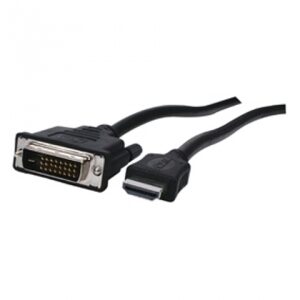 Well Cable-551G/2  DVI-HDMI, aranyozott  2m