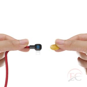Mcdodo kábel Woodpecker USB-Lightning 1.2 m piros CA-5791 automatikus kikapcsolá