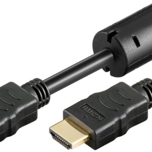 Goobay 31906 HDMI kábel aranyozott A 1m, 4 K