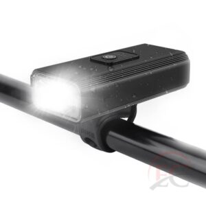 Superfire GT-R3 kerékpár lámpa és Power Bank USB 600lm 130m, fekete