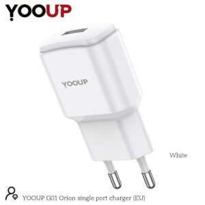 YOOUP G01 Lightning Adapter és kábel szett, Fehér