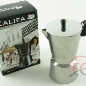 Kalifa kotyogós kávéfőző 2- 4 személyes, fém 