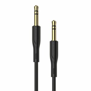 Borofone BL1 audio kábel mini jack 3,5 mm AUX 1m, fekete