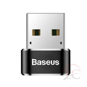 Baseus CAAOTG-01 átalakító, C típusú USB és USB adapter csatlakozó, fekete