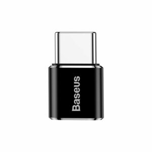 Baseus CAMOTG-01 átalakító, Micro USB[anya] – Type-C[apa], fekete