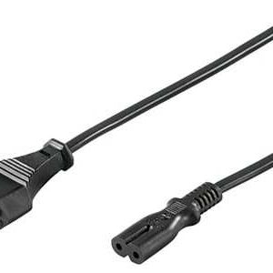 Well Cable 704/2.5 Hálózati vezeték, földeletlen lapos dugóval 2×0,75mm 2,5m