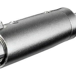 Goobay 27451 XLR adapter XLR dugó – Jack-dugó, 6,35 mm-es Mono Pin: 327454