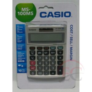 CASIO MS100B MS asztali számológép, 10 számjegy