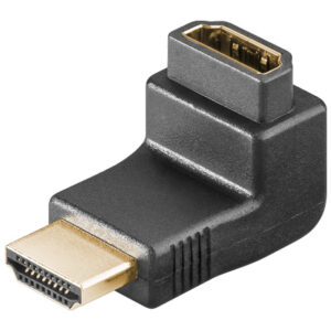 Goobay 68782 HDMI/HDMI derékszög adapter 90°-os