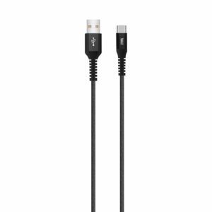Well Cable USB/USBC 1BK01 WL C-típusú gyorstöltő kábel 3A, 1m