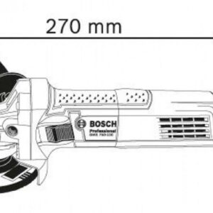BOSCH GWS 750 Kis sarokcsiszoló 750 W, Ø125
