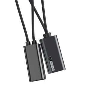 Baseus ACDKQ-HG01 Pendant kártyaolvasó és USB-C töltő kábel fekete
