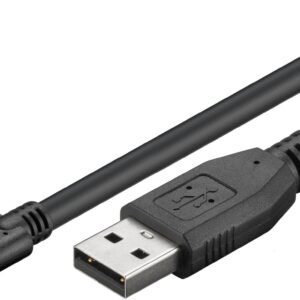 Goobay 55469 kábel USB/USB-C Adat és töltőkábel 3A, 2.0- fekete (3m)