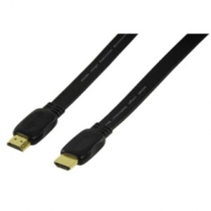 Well HDMI lapos kábel 1.4 aranyozott, Ethernet, 1,5m Cable-5504-1,5