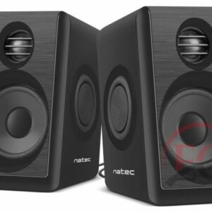 Natec NGL-1230  LYNX computer speakers 2.0 6W RMS, Black