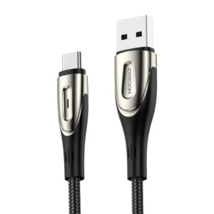 USB to USB-C cable Joyroom Sharp S-M411 3A, 2m (fekete)