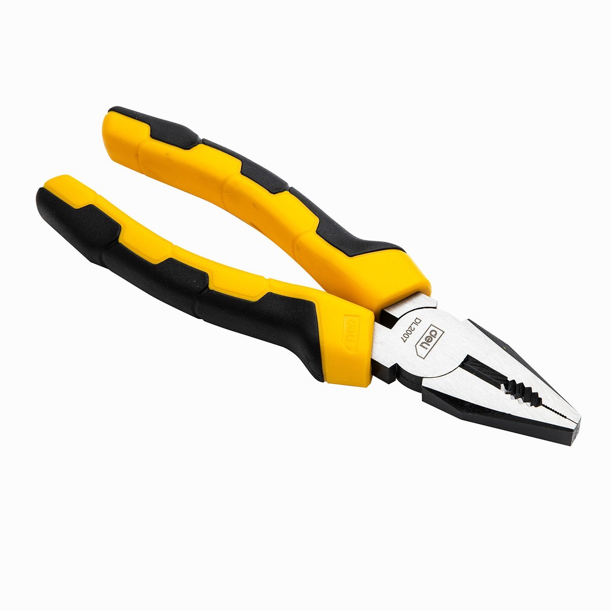 Deli Tools EDL2007 kombinált fogó 7″ (sárga)