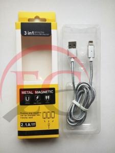 HCT 028-114 USB-Lightning levehető mágneses fejjel
