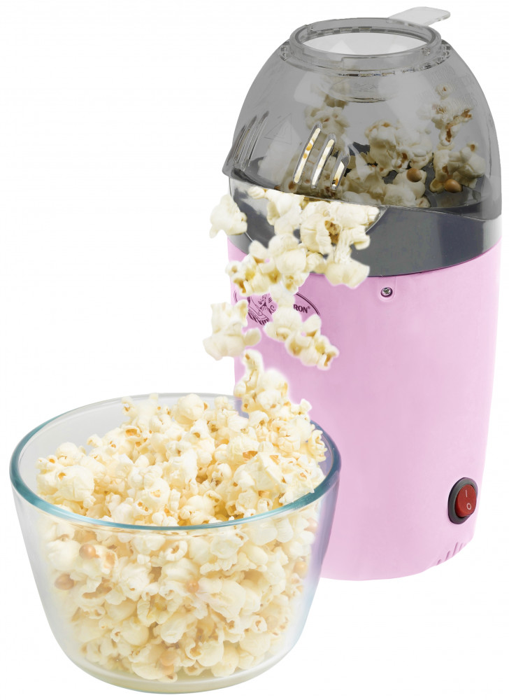 Bestron APC1007P Popcorn készítő, pasztel Rózsaszín