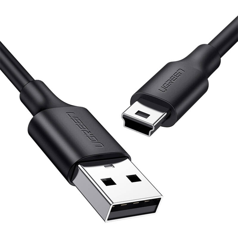 UGREEN US132 USB – mini USB kábel, 1, 5m (fekete) (10385)