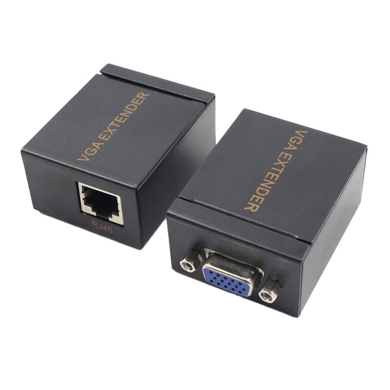 HCT 230-035, VGA hosszabbító adapter, Ethernet (60m)
