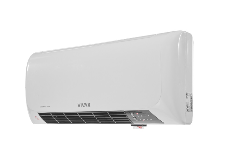 Vivax WMH-2000L fali fűtőtest, 2 fokozat, LED visszajelzők, 2000W
