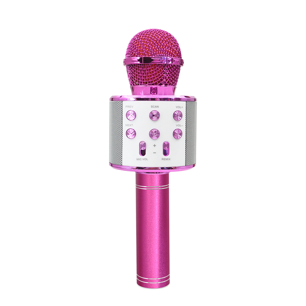 Maxlife OEM0200170 mikrofon bluetooth hangszóróval, rózsaszín