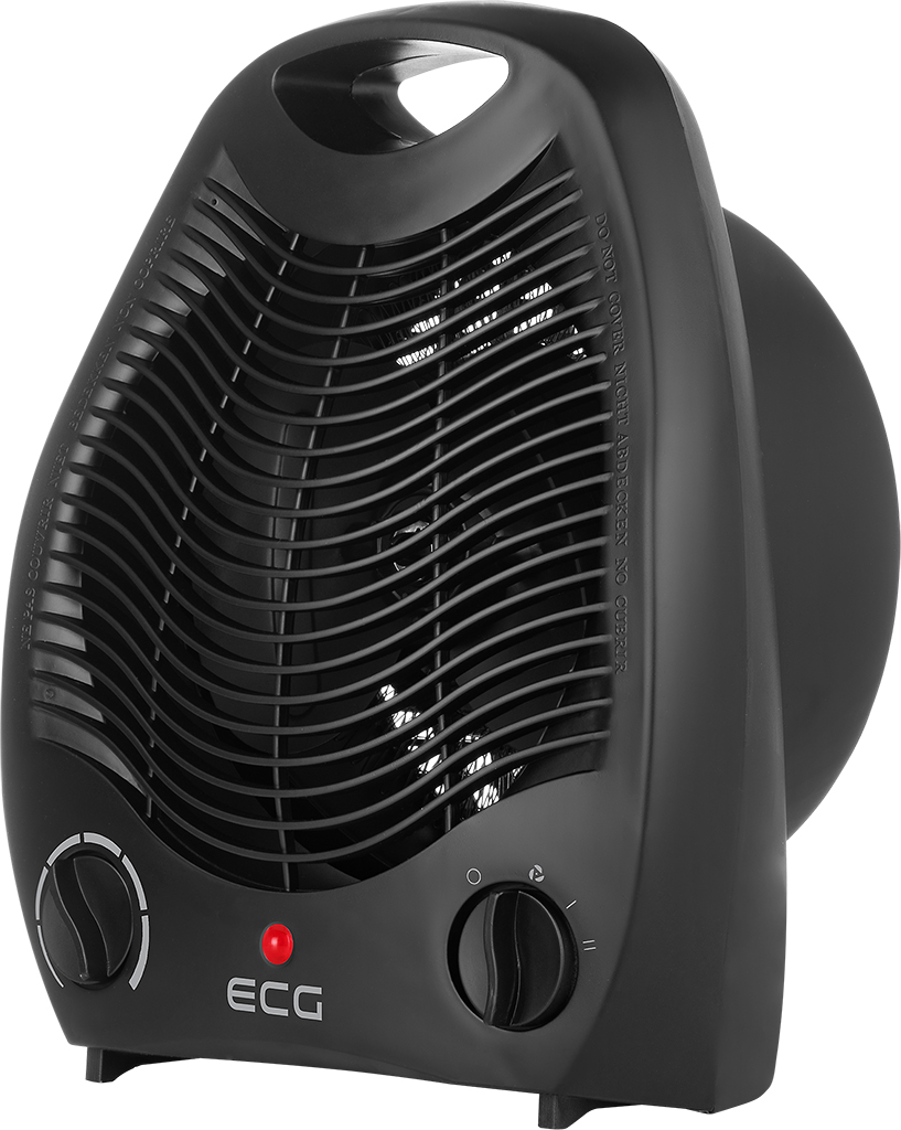 ECG TV 3030 Heat R Fekete Fűtőventillátor