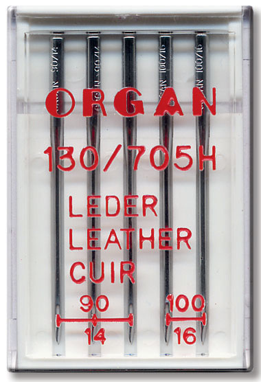 Organ 130/705H 5 db Leder/bőr varrógéptű készlet
