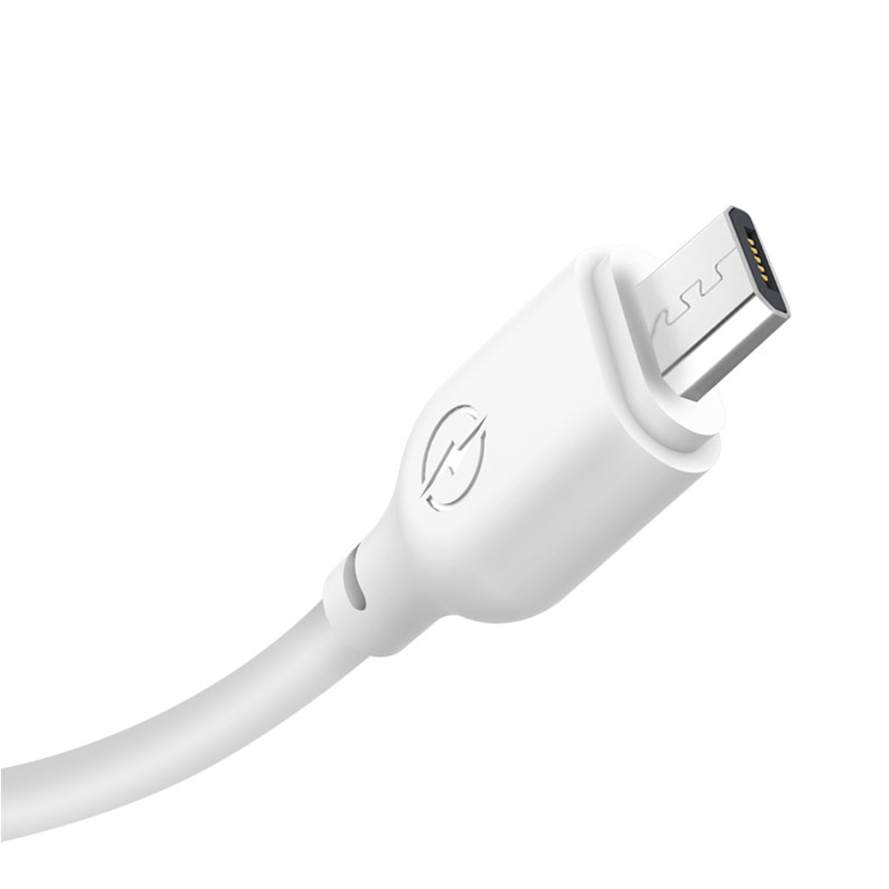 XO NB103 kábel 3in1 (lightning/micro/USB-C) fehér 2,1A 1m