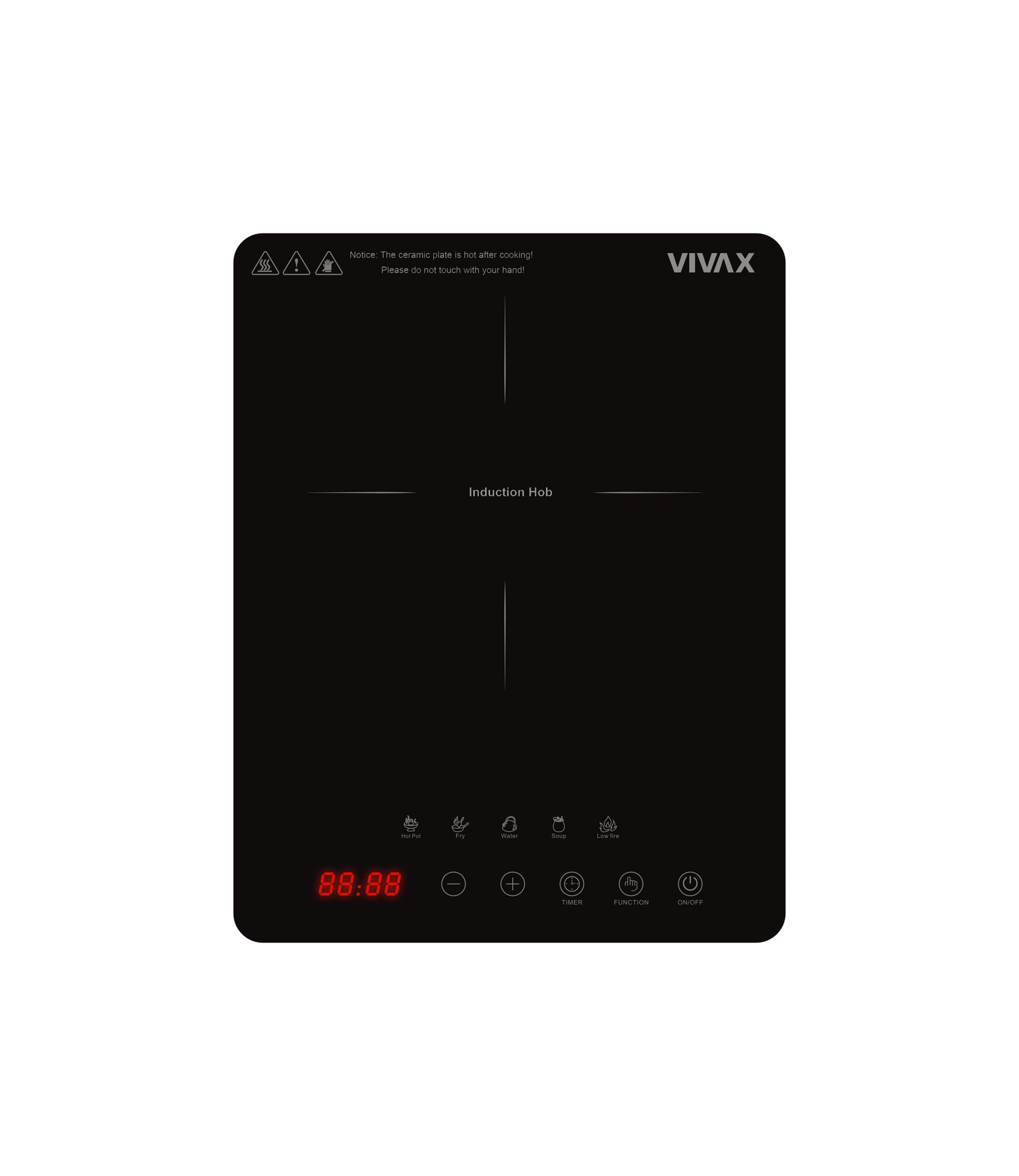 Vivax Hordozható indukciós főzőlap HPI-2000TP
