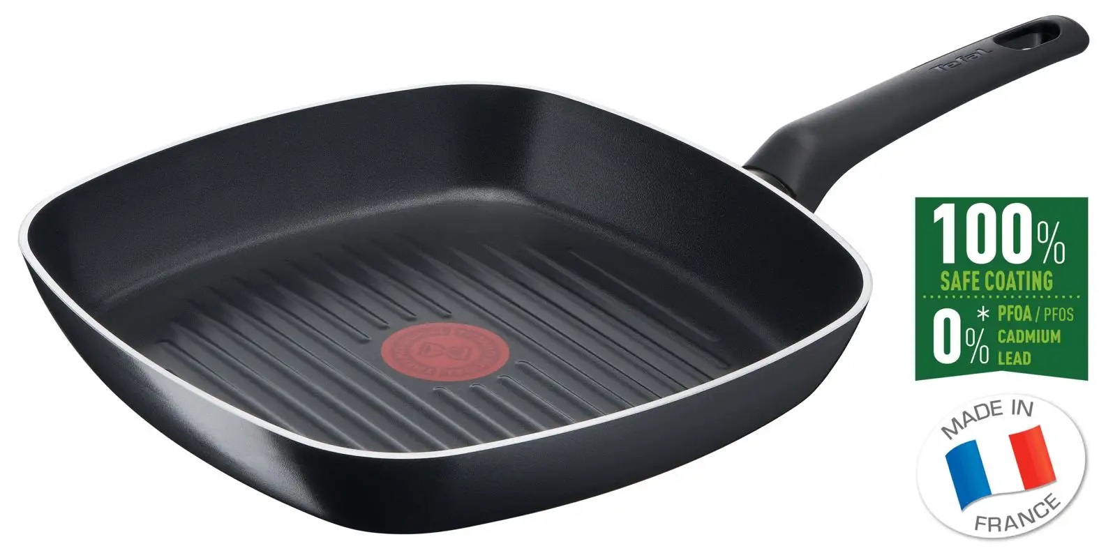 Tefal B5564053 Simple Cook 26 x 26cm Grill serpenyő – Fekete
