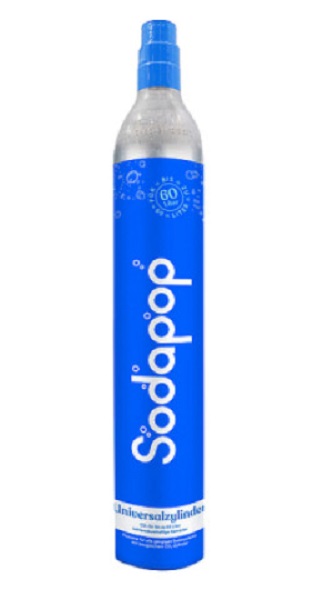 Sodapop 10025815 -tartalék CO2 patron szódagéphez 425 g, 60-80 liter (10025815)