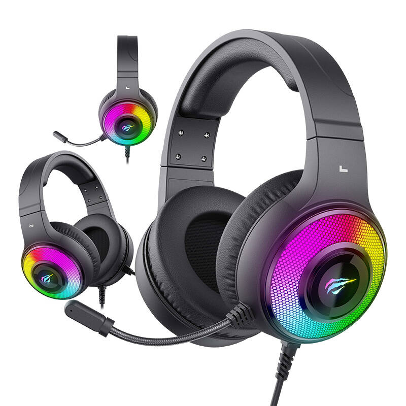 Havit H2042d RGB Vezetékes Gaming Headset – Fekete