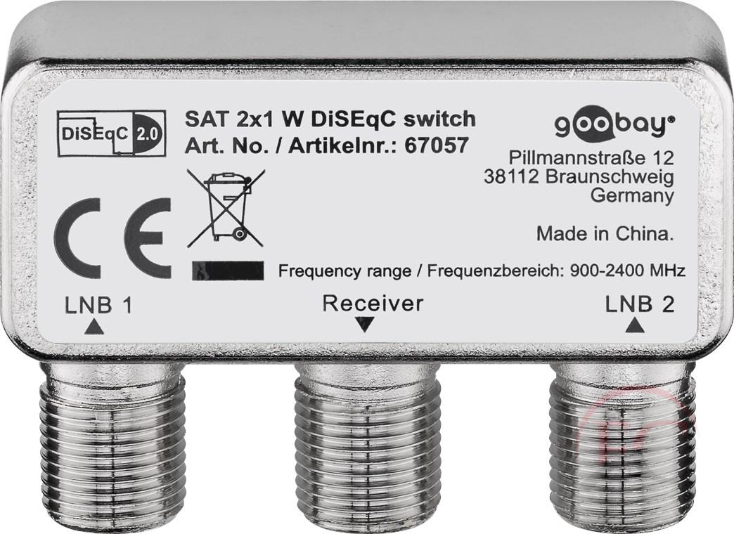 Goobay 67057 DiSEqC 2.0 kapcsoló