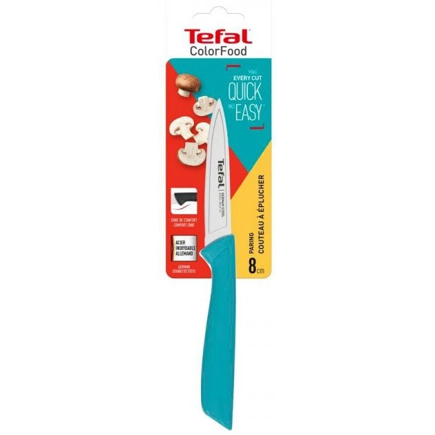 Tefal K2733204 Color Food hámozó kés, 8 cm